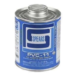 Spears PVC-11 Gray PVC Cement Low VOC Heavy Body