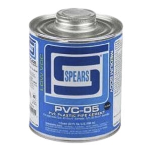 Spears PVC-05 Gray PVC Cement Low VOC Medium Body