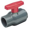 Spears Compact PVC Ball Valve 1-1/2 in. Socket w/ EPDM O-Ring