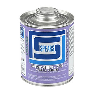 Spears PRIMER-70 Purple Primer Low VOC NSF 1/4 pt.