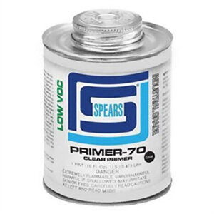 Spears PRIMER-70 Clear Primer Low VOC NSF 1/4 pt.