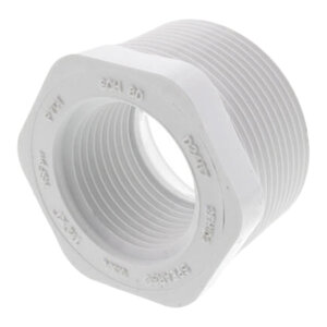 Sch 40 PVC Reducing Bushing 1-1/2 in. x 1 in. MIPT x FIPT