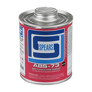Spears 773 Cement ABS Black Medium Body 1 pt.