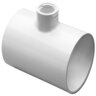Sch 40 PVC Reducing Tee 3 in. x 3/4 in. Socket X FIPT