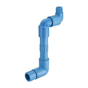 Spears EverTUFF PVC Swing Joint Riser Assembly 1 in. x 12 in. MIPT x BRFPT