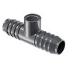 Poly Insert Combination Reducing Tee 1-1/2 in. x 1-1/2 in. x 1/2 in. Insert x Insert x FIPT