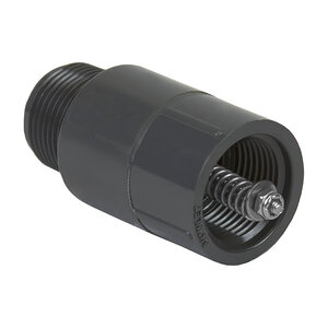 Spears In-Line Adjustable Spring Check Valve 1 in. Fipt x Mipt