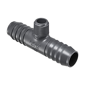 Spears Reducing Tee Insert PVC 2 in. x 2 in. x 1/2 in.