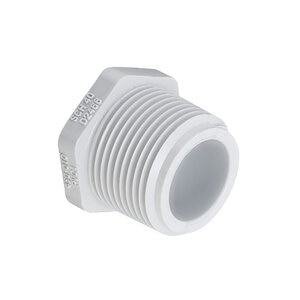 Sch 40 PVC Plug 1-1/4 in. MIPT