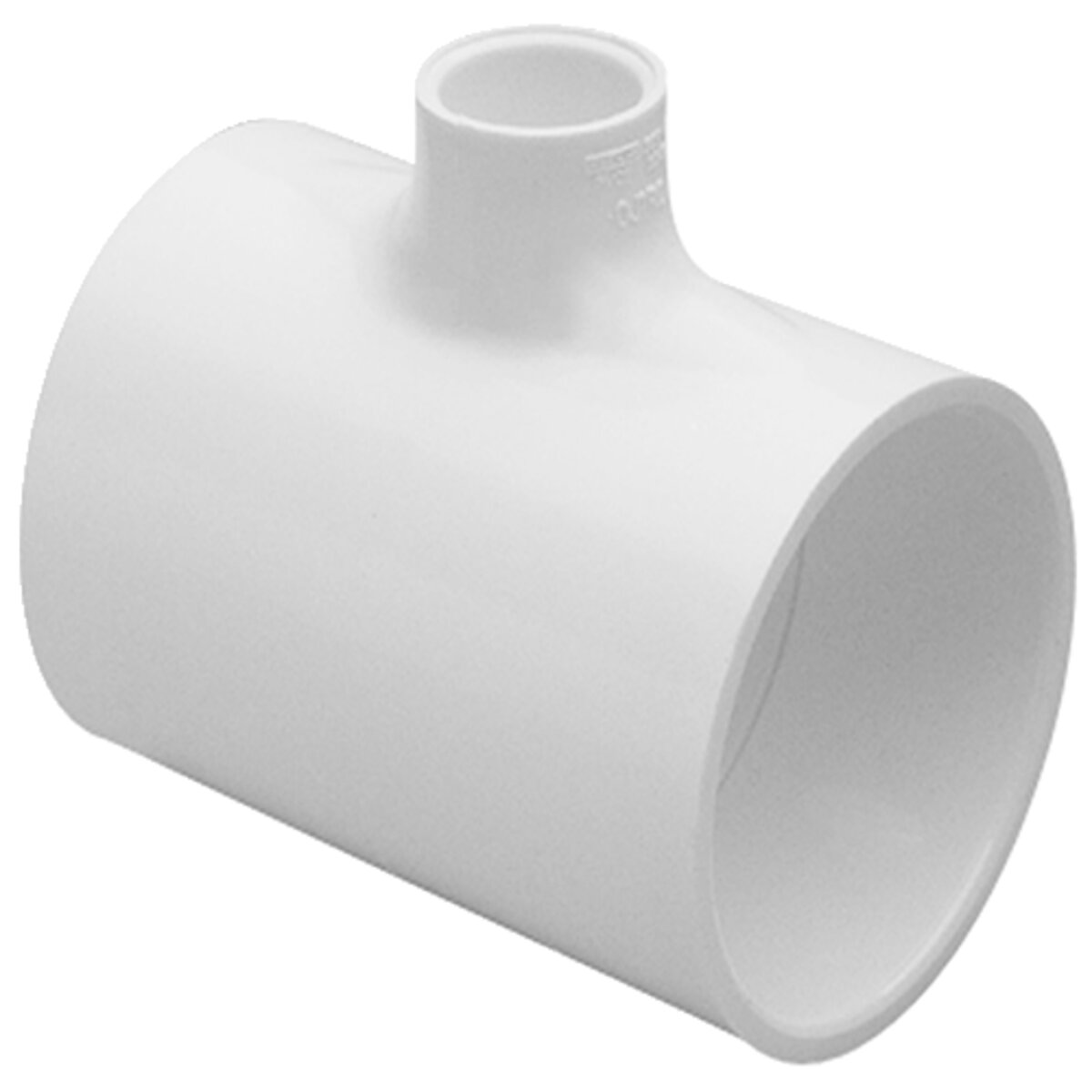 Sch 40 PVC Reducing Tee 6 in. x 4 in. Socket | SiteOne US