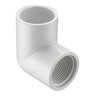 Sch 40 PVC 90 Degree Elbow 1 in. Socket x FIPT