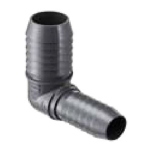 Spears Reducing Elbow 90 Degree Gray PVC 1-1/2 in. x 1-1/4 in. Insert x Insert