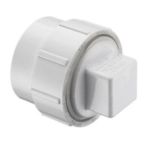 Spears 4 PVC Dwv Clean Out Adapter Spigot X Fpt