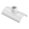Sch 40 PVC Snap-On Saddle Tee 1-1/2 in. x 3/4 in. Snap-On x FIPT