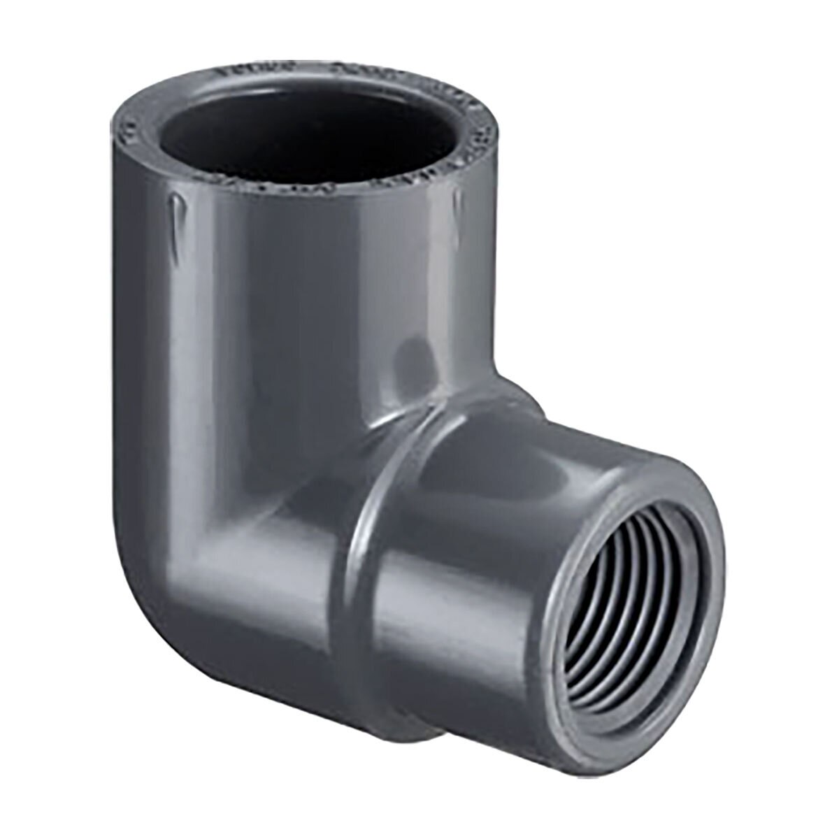 Spears Reduction Elbow 90 Degree Sch 80 PVC Gray Soc x Fipt | SiteOne US