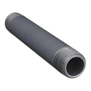 Sch 80 PVC Nipple 1-1/2 in. x 12 in. MIPT Threaded Both Ends