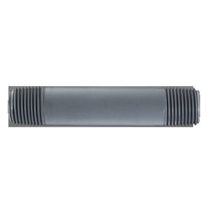 Sch 80 PVC Nipple 1-1/2 in. x 8 in. MIPT Threaded Both Ends
