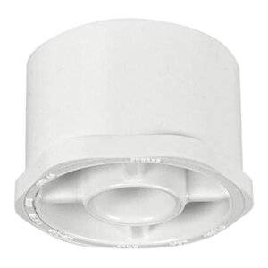 Sch 40 PVC Reducer Bushing Flush Style 2 in. x 1/2 in. Spigot x Socket