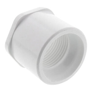 Sch 40 PVC Reducer Bushing Flush Style 1-1/4 in. x 1 in. Spigot x FIPT