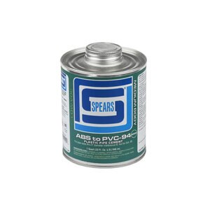 ABS PVC Cement Medium Body Green 794 1/4 pt.