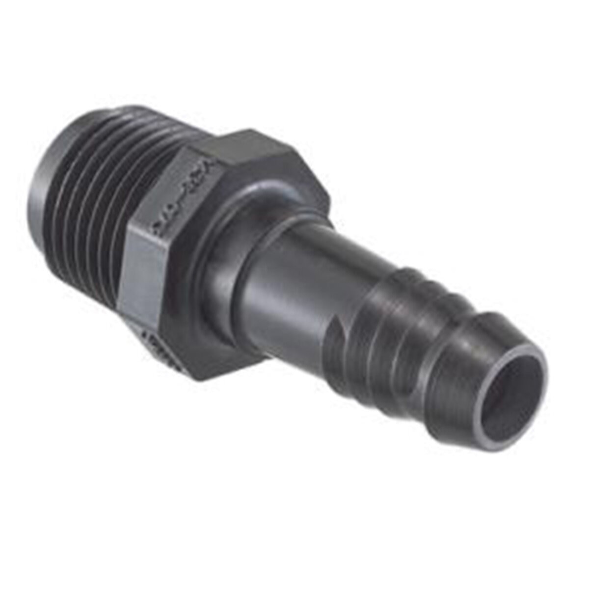 Poly Insert Spiral Barb Male Adapter 1/2 in. x 3/8 in. MIPT x Spiral ...
