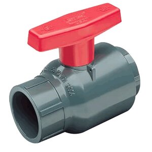 Spears Compact 2000 PVC Ball Valve 1-1/4 in. FIPT w/ EPDM O-Rings