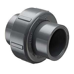 Sch 80 PVC Union 2000 1 in. Socket w/ EPDM O-Rings