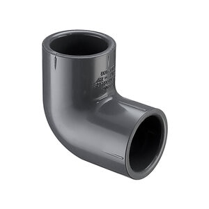 Spears Standard Elbow 806 Series Gray Sch 80 PVC 8 in. Socket