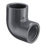 Sch 80 PVC 90 Degree Elbow 1/2 in. Socket x Fipt