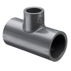Sch 80 PVC Reducing Tee 2-1/2 in. x 1 in. Socket