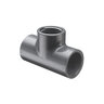 Spears Molded Tee 802 Series Gray Sch 80 PVC 1-1/2 in. Socket