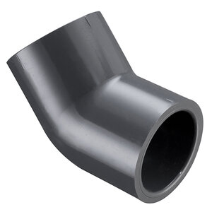 Sch 80 PVC 45 Degree Elbow 6 in. Socket