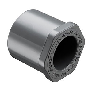 Spears Reducer Bushing Sch 80 PVC 4 in. x 1 in. Spigot x Socket
