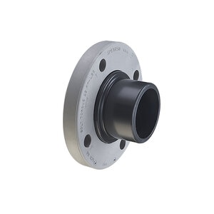 Flange Van Stone Style w/ Plastic Ring Spigot 6 in.