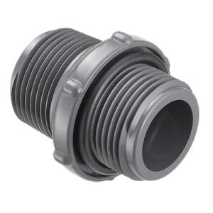 Spears Manifold Nipple 1 in. MIPT x MIPT with O-Ring