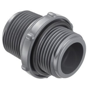 PVC Mfld Nipple Mpt x Mpt Sprs 1 in. x 3/4 in.