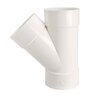 Sch 40 DWV PVC Wye 4 in. Hub