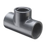Spears Standard Tee Sch 80 PVC 3 in. Socket x Fpt