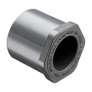 Spears Reducing Bushing Sch 80 PVC 3 in. x 3/4 in. Spigot x Socket