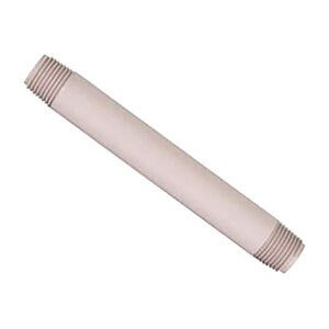 Spears UVC Tube Nipple Sch 80 PVC 3/4 in. x 6 in.