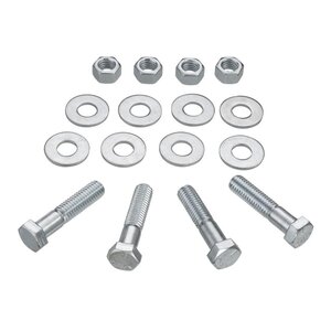 Zinc Plated Bolt Kit 4"
