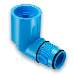 Spears EverTUFF Swing Joint 90 Degree Elbow PVC MBT x FBT 1 in.