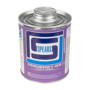 Spears Low VOC Primer PRIMER21-68 Purple NSF 1/4 pt.