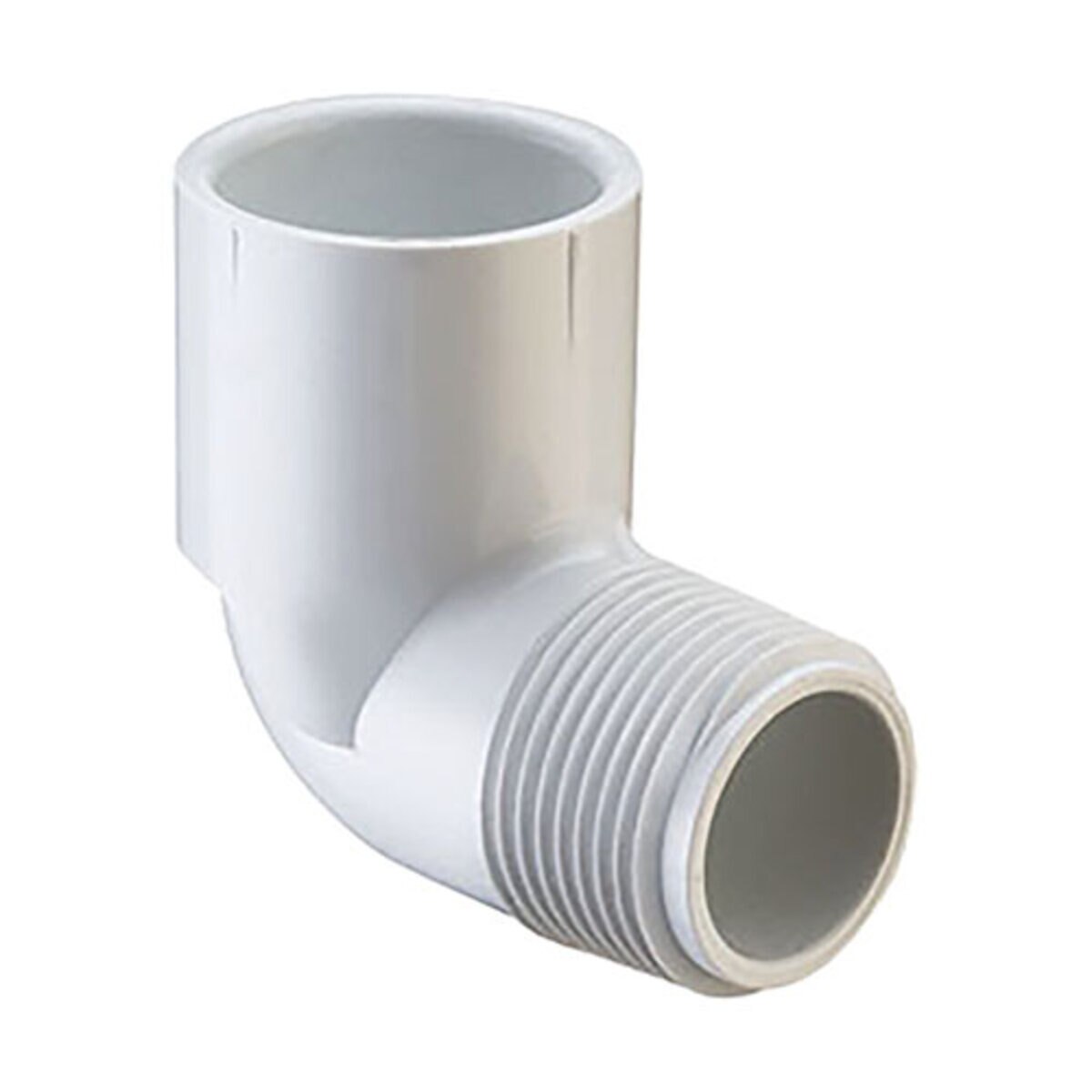 25-Pack Schedule 40 PVC 90 Degree Elbow Conduit Fittings – 3/4 Inch Standard Radius, UL Listed For Electrical Conduit