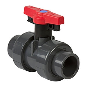 Spears True Union 2000 PVC Ball Valve 3/4 in. Socket x FIPT w/ EPDM O-Rings