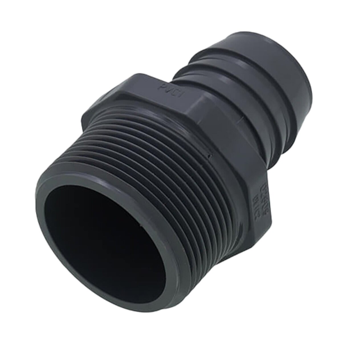 Poly Insert Reducing Male Adapter 1-1/2 in. x 1-1/4 in. MIPT x Insert ...