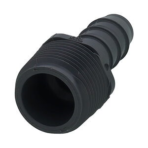 Poly Insert Reducing Male Adapter 3/4 in. x 1/2 in. MIPT x Insert