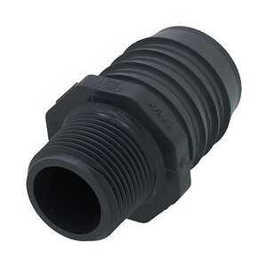 Poly Insert Reducing Male Adapter 1 in. x 1-1/2 in. MIPT x Insert