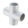 Sch 40 PVC Cross 1-1/4 in. Socket