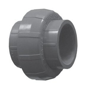 Sch 80 PVC Union (Old Style) 3/4 in. Socket w/ FKM O-Rings